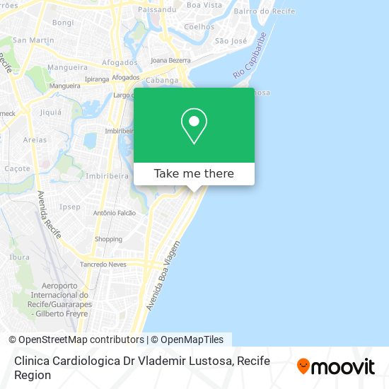 Clinica Cardiologica Dr Vlademir Lustosa map
