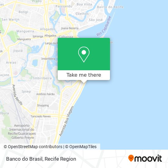 Banco do Brasil map