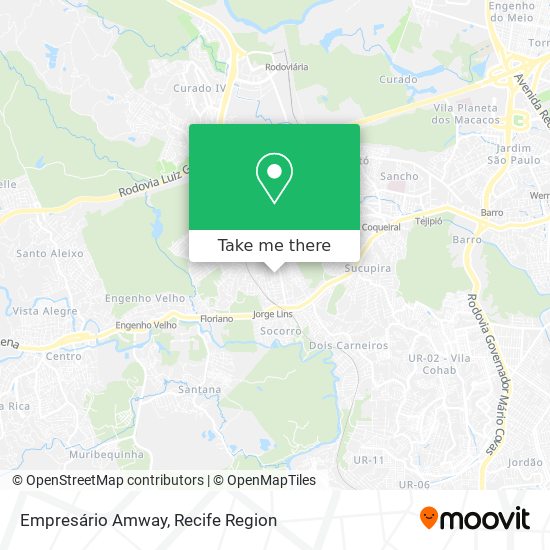 Empresário Amway map