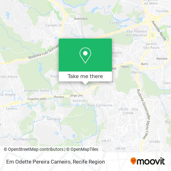 Em Odette Pereira Carneiro map