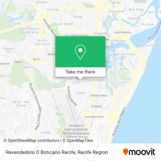 Revendedora O Boticário Recife map