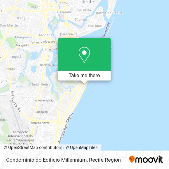 Condominio do Edificio Millennium map