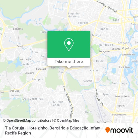 Tia Coruja - Hotelzinho, Berçário e Educação Infantil map