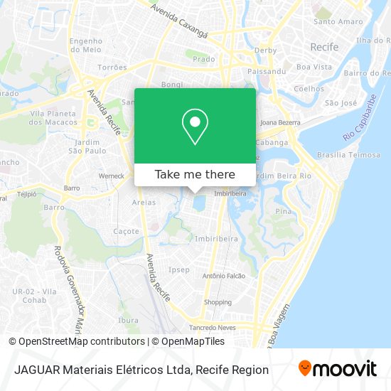 JAGUAR Materiais Elétricos Ltda map