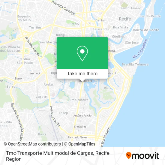 Tmc-Transporte Multimodal de Cargas map