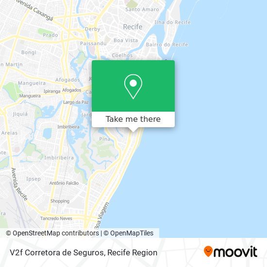 Mapa V2f Corretora de Seguros