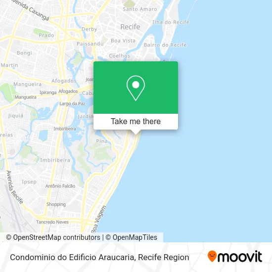 Condominio do Edificio Araucaria map