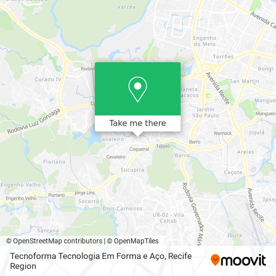 Tecnoforma Tecnologia Em Forma e Aço map