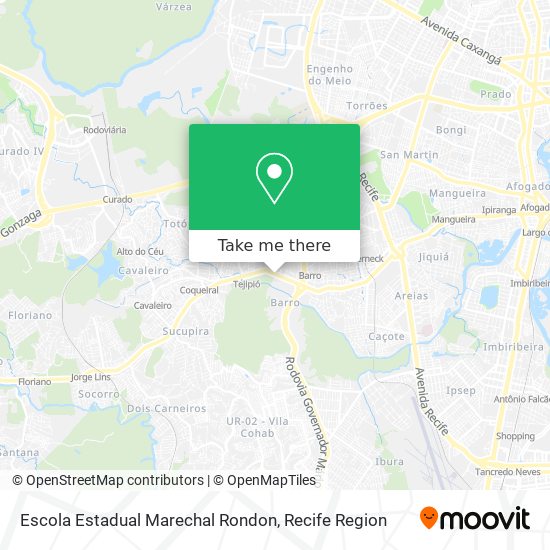 Escola Estadual Marechal Rondon map