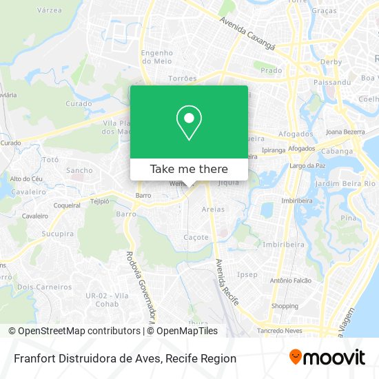 Franfort Distruidora de Aves map