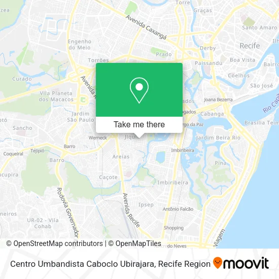 Centro Umbandista Caboclo Ubirajara map