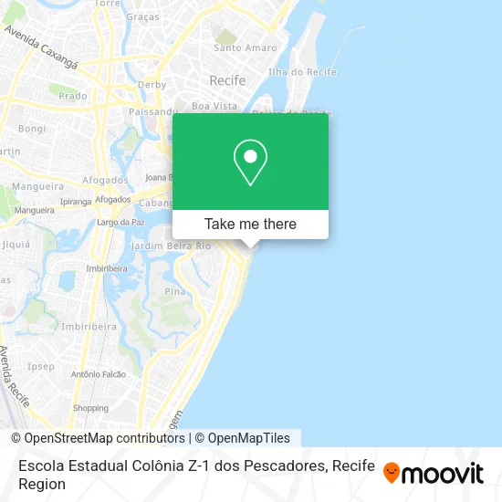 Escola Estadual Colônia Z-1 dos Pescadores map