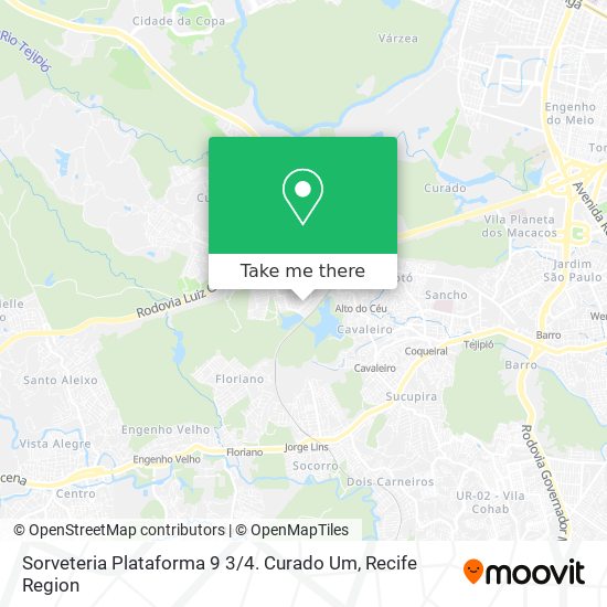 Sorveteria Plataforma 9 3 / 4. Curado Um map