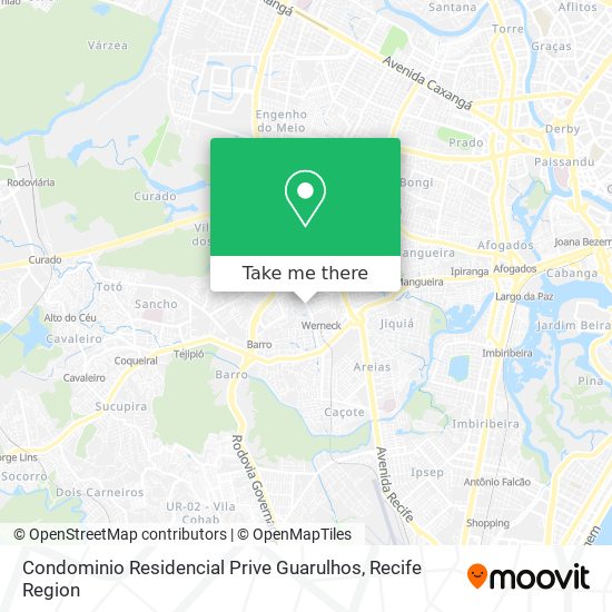 Condominio Residencial Prive Guarulhos map