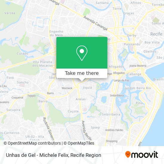 Unhas de Gel - Michele Felix map