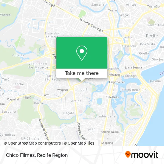 Chico Filmes map