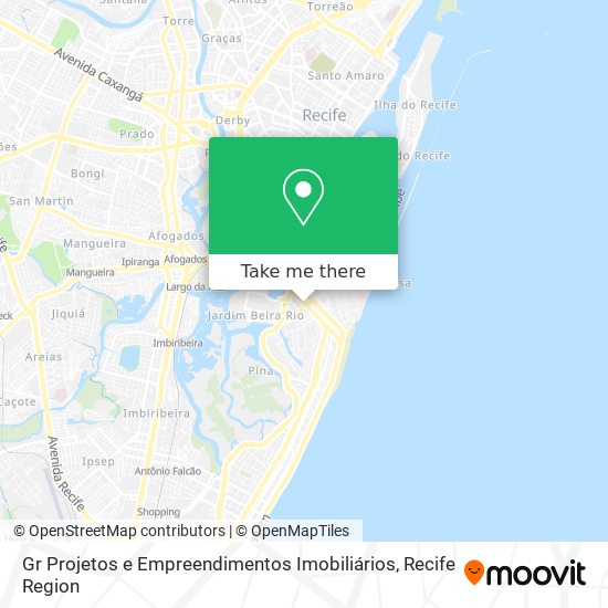 Gr Projetos e Empreendimentos Imobiliários map