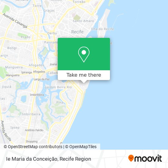Ie Maria da Conceição map