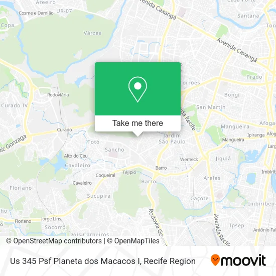 Us 345 Psf Planeta dos Macacos I map