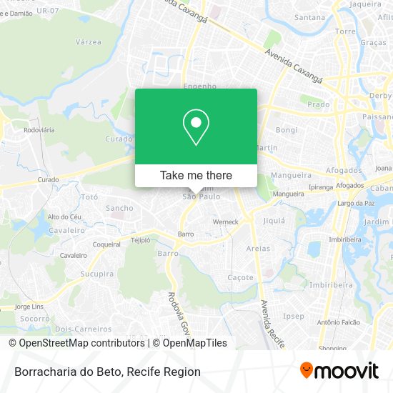 Borracharia do Beto map