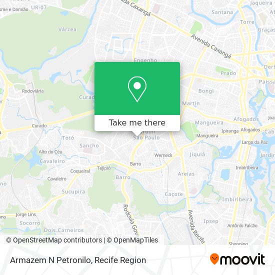 Armazem N Petronilo map