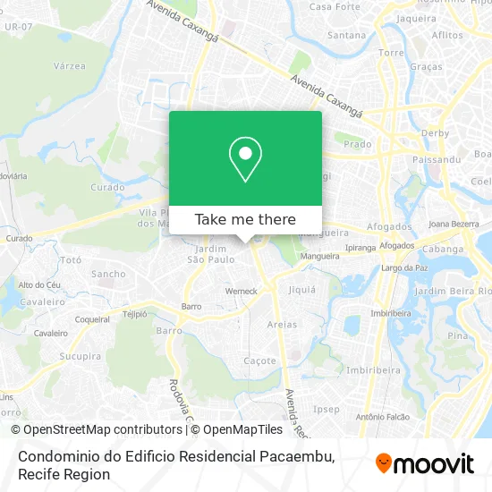 Condominio do Edificio Residencial Pacaembu map