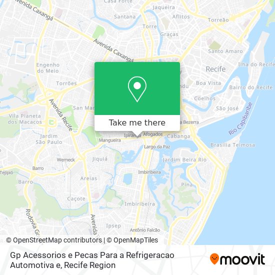 Gp Acessorios e Pecas Para a Refrigeracao Automotiva e map