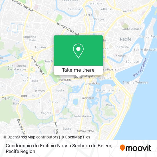 Condominio do Edificio Nossa Senhora de Belem map