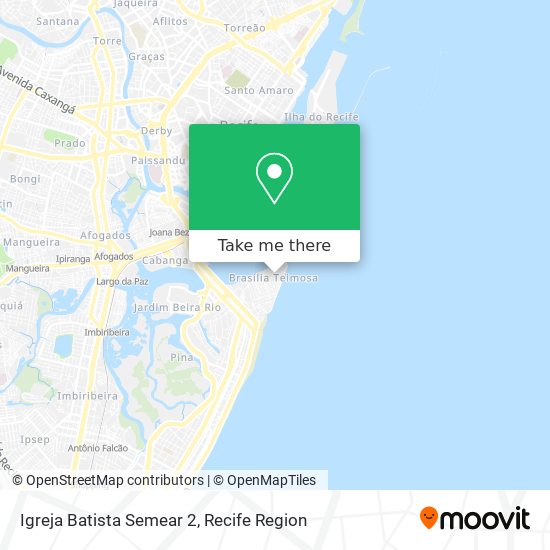 Igreja Batista Semear 2 map
