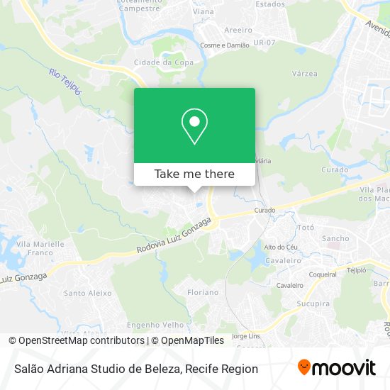 Salão Adriana Studio de Beleza map