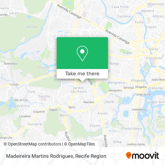 Madeireira Martins Rodrigues map