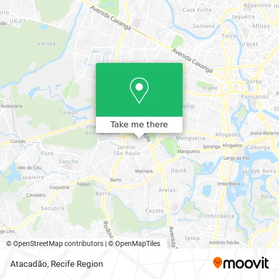 Atacadão map