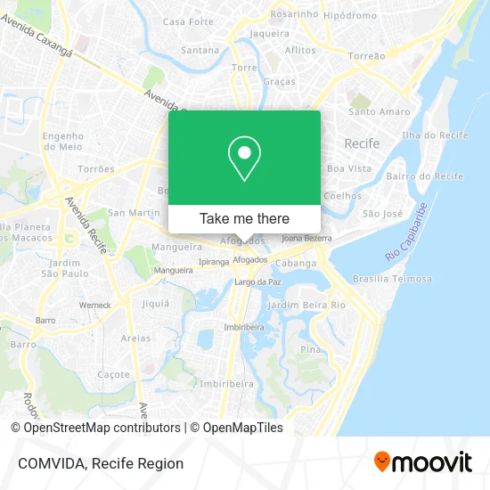 COMVIDA map