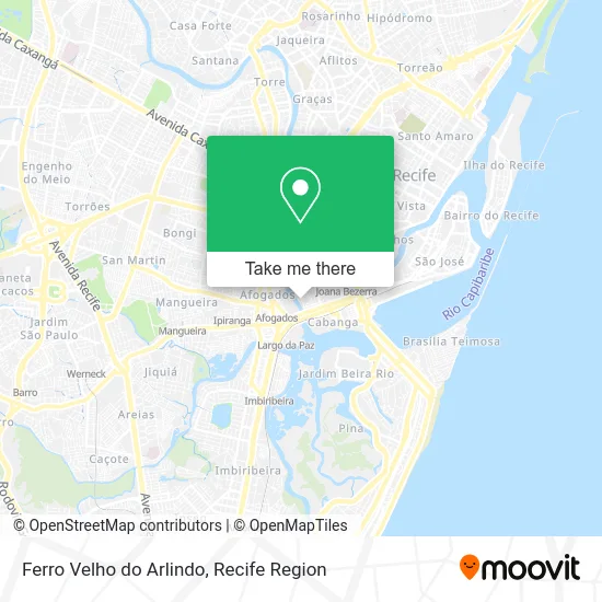 Ferro Velho do Arlindo map