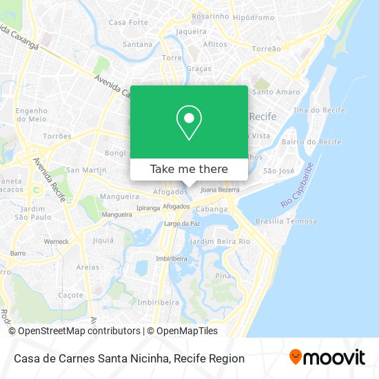 Casa de Carnes Santa Nicinha map
