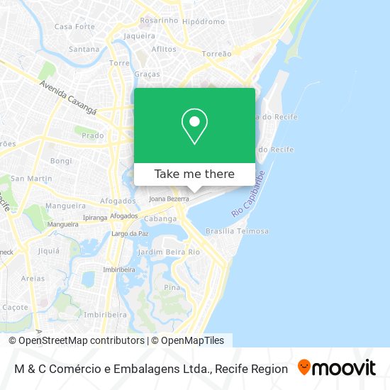 M & C Comércio e Embalagens Ltda. map