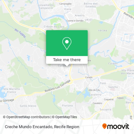 Creche Mundo Encantado map