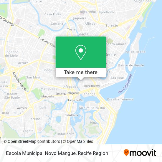 Escola Municipal Novo Mangue map