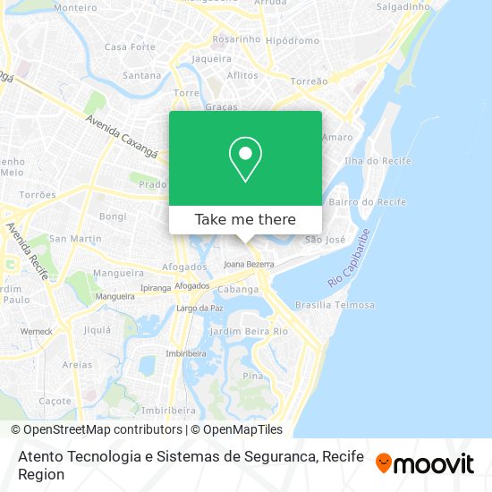 Atento Tecnologia e Sistemas de Seguranca map