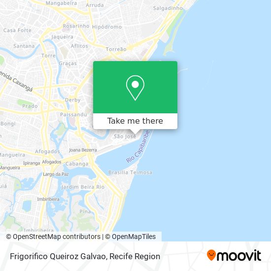 Frigorifico Queiroz Galvao map