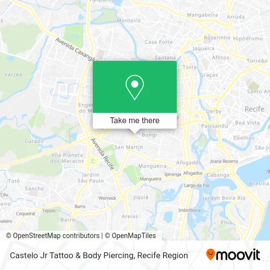 Castelo Jr Tattoo & Body Piercing map