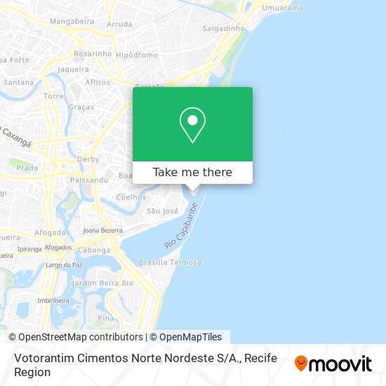 Votorantim Cimentos Norte Nordeste S / A. map