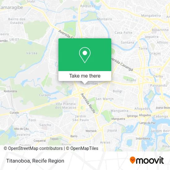 Titanoboa map