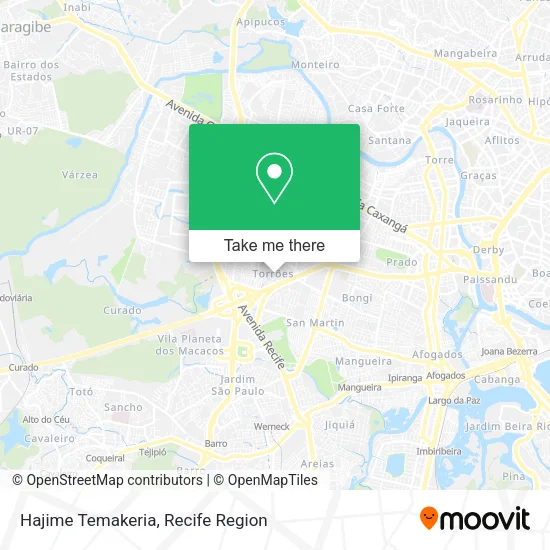 Hajime Temakeria map