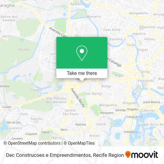 Dec Construcoes e Empreendimentos map