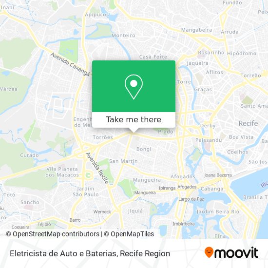 Mapa Eletricista de Auto e Baterias