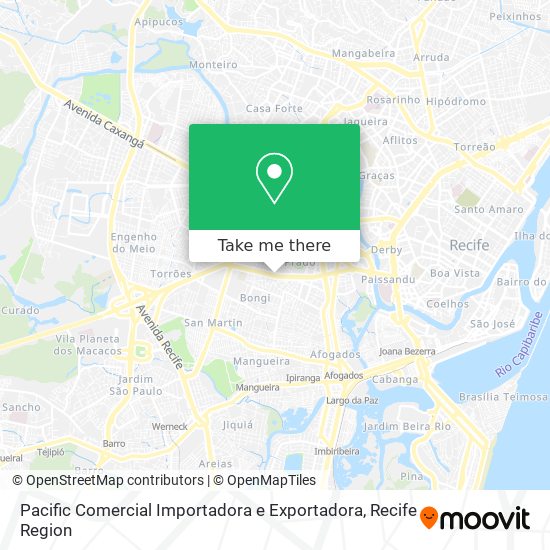 Pacific Comercial Importadora e Exportadora map