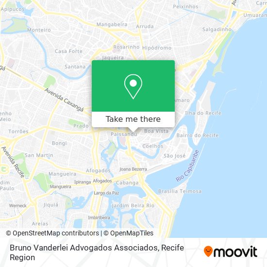 Bruno Vanderlei Advogados Associados map