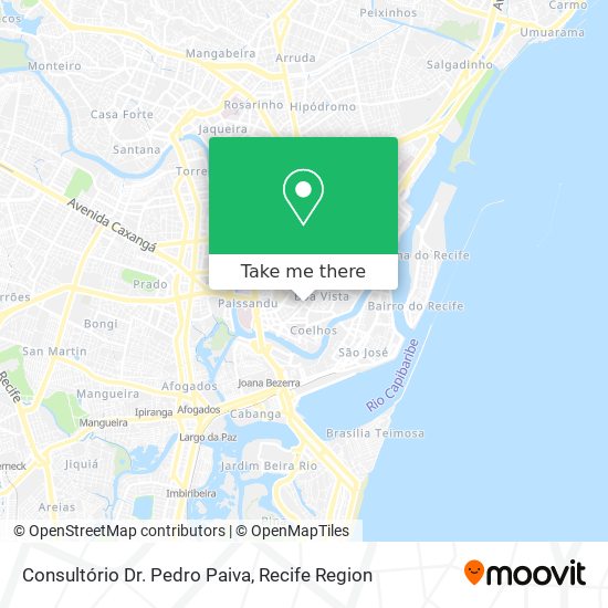 Consultório Dr. Pedro Paiva map