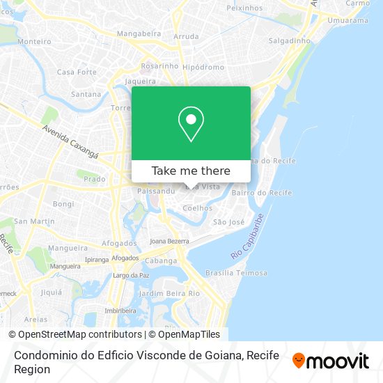 Condominio do Edficio Visconde de Goiana map
